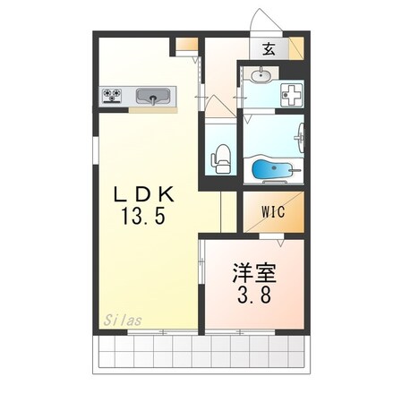 アイル京都山科の物件間取画像